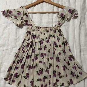 Lost in Lunar Summer Floral Top